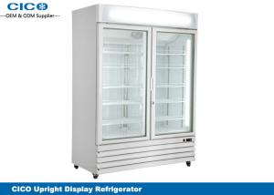 China White Stainless Steel Side By Side Refrigerator ROHS Certification factory