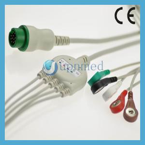 China Mindray one piece 3 lead ecg cable factory