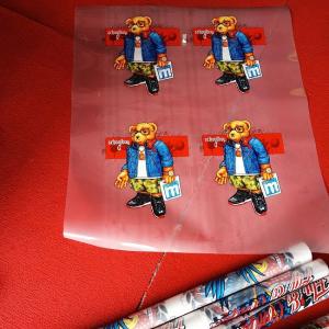 China 30cm x 40cm Heat Transfer Vinyl Sheets Laminate Adhesive Tape Bonding Tape Fabric factory