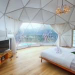 Pvc Star Room Spherical Canopy Outdoor Campsite Camping Picnic Party Tent