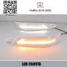 Buy cheap Toyota Vellfire 2016-2020 Car DRL LED Daytime Running Lights autobody parts from wholesalers