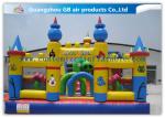 Outside Inflatable Amusement Theme Parks With Bounce House Waterproof PVC