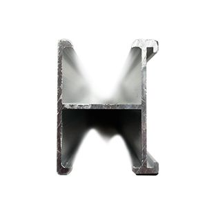 China Black Anodised PV Solar Roof Rails Aluminium Mounting Rails For Solar Panels factory