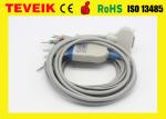 Teveik Factory Price Fukuda Denshi 10 leadwire DB 15pin ECG/EKG Cable For