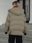Women's Casual Style Coat With Bright Colors Down Filling And Nice Length