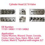 Toyota 2L 2LT 3L 5L Cylinder Heads for Crown Hiace Hilux Toyota 22RE 22RTEC