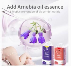 China Soft breathable pant diaper baby disposable pampering pull up diaper factory