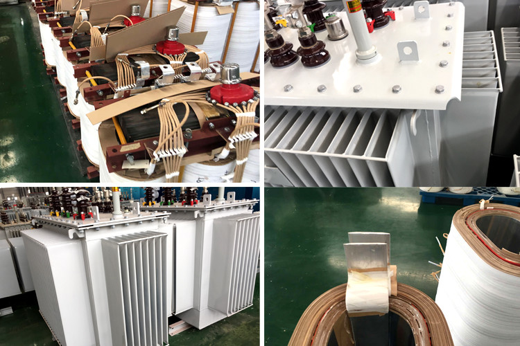 S11-630KVA Oil Immersed Transformer 10KV/0.4kv Custom Power Transformer High Efficiency