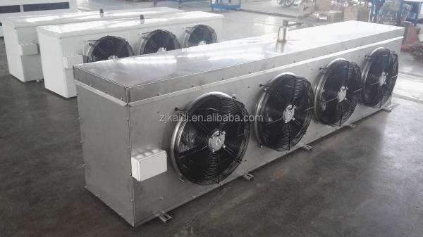 9mm Fin Stainless Cold Room Air Cooler Coolroom Unit For Food Cooled Water