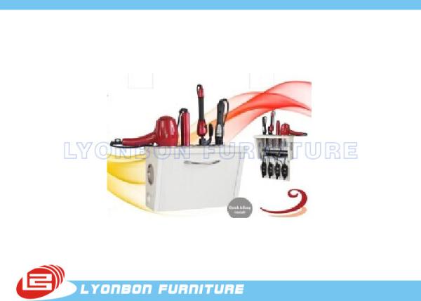 China Good quality White MDF display box for barber tools collecting factory