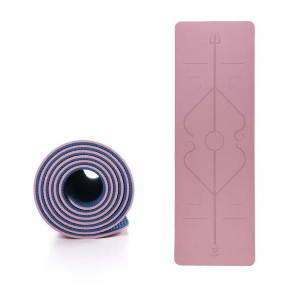 2020 TPE Yoga Mats, Environmentally friendly mat, Soft Anti Slip Sports Fitness,