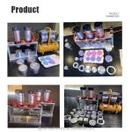Bath Bomb Salt Compress Machine for Making Fizzy Bubble Rainbow Kids Bath Bombs