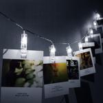 Photo Clip USB LED String Lights Fairy Lights Outdoor Battery Operated Led