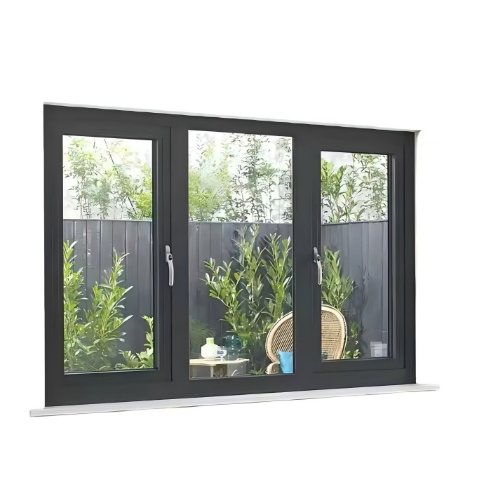 Thermal Break Aluminum Profile Casement Windows With Screens for Boutique Hotel