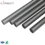200 Finish Matte/Glossy ZhongShan Carbon 3K Carbon Fiber Tube for Vaccum Gutter