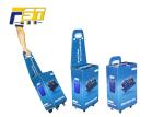 Light Weight Blue Color Cardboard Trolley Box Damp Proof Convenient With 4