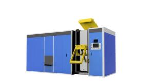 China Auto 7500kg Kitchen Vegetable Waste Recycling Solid Waste Composting Machine factory