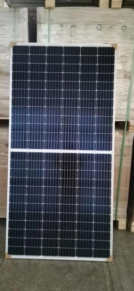 Power Station Use Dual 144 Cells White Frame 6bb Bifacial Double Hbd Glass 540w