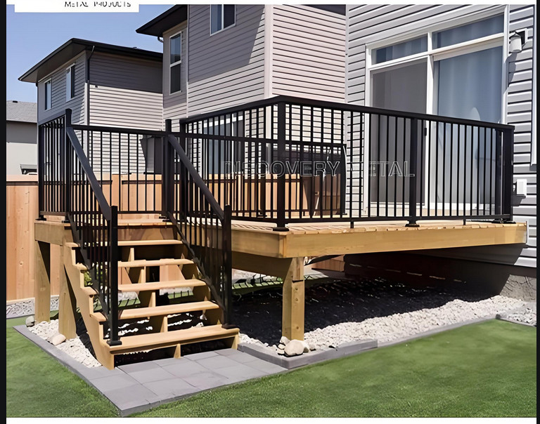 China Anti-Slip Aluminum Railing Systems for Commercial Use factory