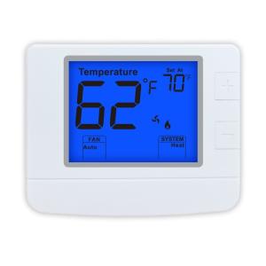 China Riseem STN1020 Single Stage Non Programmable Thermostat Air Conditioner Room Temperature Thermostat for Home factory