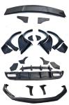 For Mercedes AMG A45 Carbon Fiber Body Kit A45 Upgraded Top Style Front Shovel