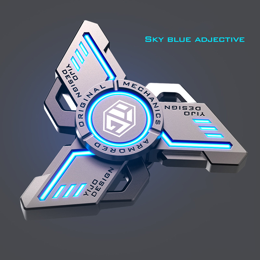 Toys Fingertips Hand Spinner Metal EDC Spinner For Autism ADHD Anti Stress Tri-Spinner
