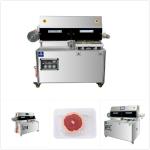 Touch Screen Vacuum Tray Sealing Machine Japan Omron Electronic Control System