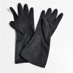 Long Sleeve Heavy Duty industrial rubber Gloves with Extra Grip Palm