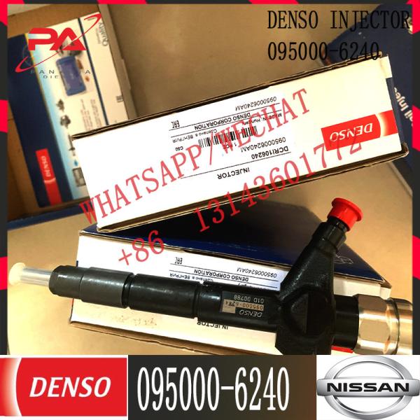 diesel fuel injector 16600-VM00D, 16600-MB40A, 16600-VM00C 095000-6240 injector for Nissan Cabstar YD25, DDTi, dCi