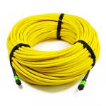 12 Core 24 Core Fiber Cable Patch Cord , Mtp Mpo Patch Cable Om3 Om4 For Qsfp