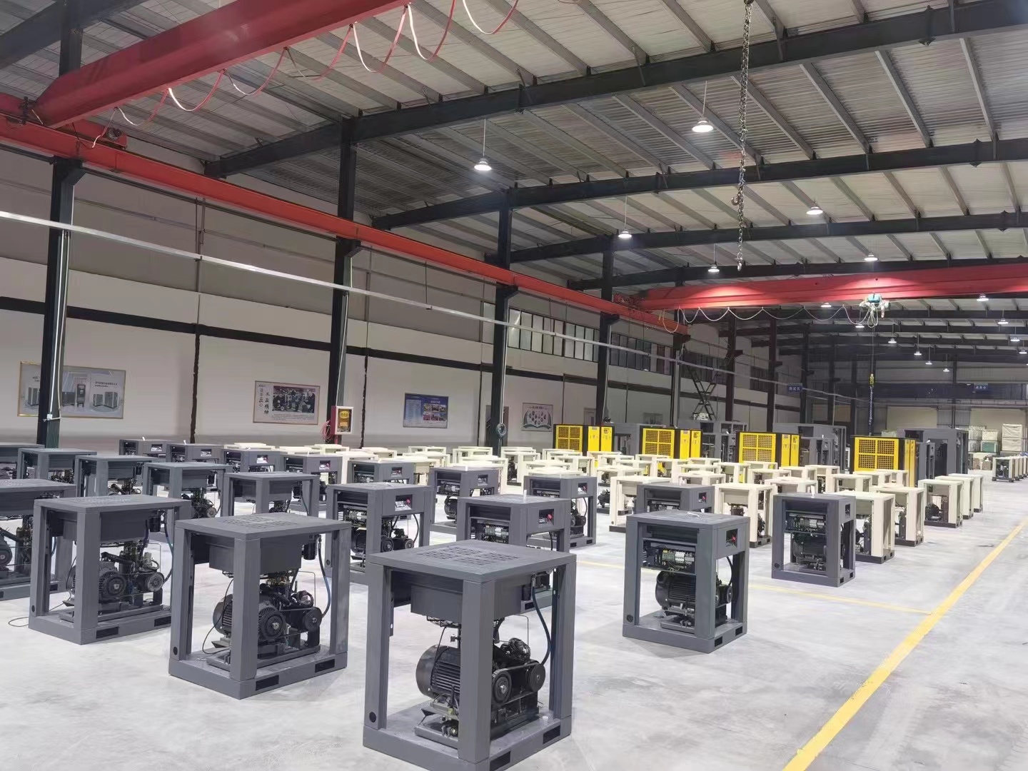 Energy Saving Oil Free Screw Air Compressor High Pressure High Quality 75Kw