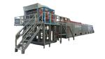 Disposable Molding Egg Box Forming Machine 100KW Eco Friendly Plates Use