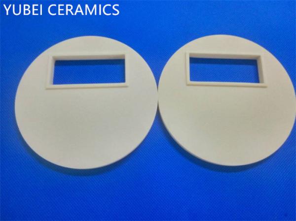 Wear Resistant Alumina Ceramic Material 3.85g/Cm3 89HRA High Thermal Conductivit