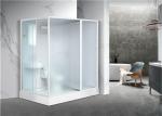 Shower Cabins White Acrylic ABS Tray1900*1200*2150mm white aluminium side open