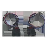 ALFA Black Plastic Blind Spot Monitoring System Ram Model