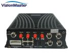 2TB HDD 3G / 4G Mobile DVR 8 Levels For School Bus CCTV System GPS Tracking