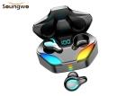 IPX7 300mAh Wireless Gaming Earphone Dual Mode CVC8.0 HiFi FCC