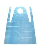 Customized disposable Plastic PE gown Disposable plastic sleeveless apron