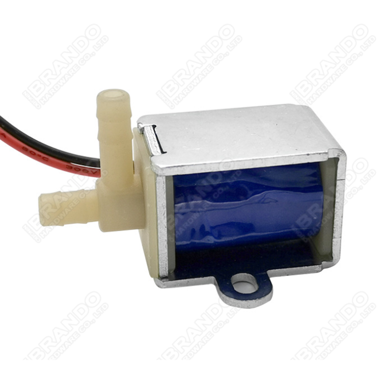 12V 24V Plastic Micro Solenoid Air Valve For Foot Massager Massage Bed