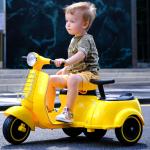 Ride On Toy Electric Kids Motorcycle with Light in Red Yellow Dark Blue Pink or
