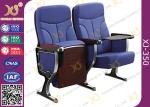 Enviromental Powder Coated Metal Auditorium Theatre Seating Anti - Aging