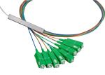 FTTH Fiber Optic Passive Devices , 1xN 2xN Fiber Optic PLC Splitter Compact