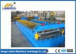 PLC Control Corrugated Sheet Roll Forming Machine , Corrugated Iron Roller