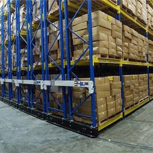 China Light Duty Movable Racking Systems / Mobile Storage Systems For Special Supermarket factory