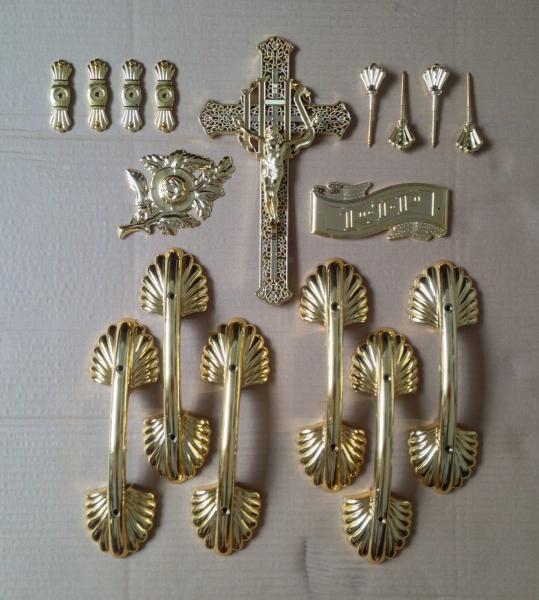 European Coffin Handles Cross Church Sacrifice Articles Atmospheric Decoration