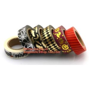 Gold Foil Washi Tape Romantic Cherry Blossom Sakura Diy Scrapbooking Masking