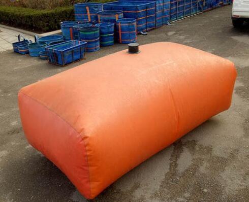 1000L Fire Fighting Tarpaulin Water Tank For Agricultural Irrigation 1.2MM