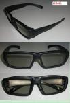 Anti-Scratch Plastic Circular Polarized 3D Glasses For Cinema OEM / ODM