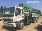 34m Boom Used Concrete Pump Truck , Germany Schwing Concrete Pump Truck