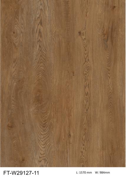 183x1220mm SPC Waterproof Vinyl Flooring Anti Slip Brown Oak Stone GKBM FT